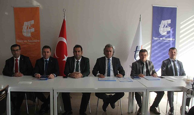 Tapu ve Kadastro 24. Bölge Müdürlüğü faaliyetleri anlatıldı