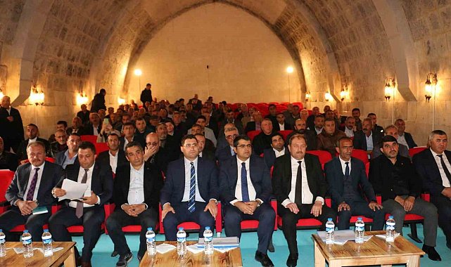 Tercan'da tarım ve hayvancılık sektörü hakkında istişare toplantısı düzenledi