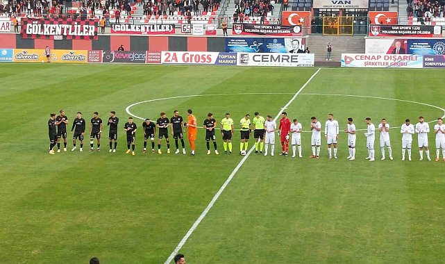 TFF 2. Lig: Vanspor FK: 1 - Karacabey Belediyespor: 1