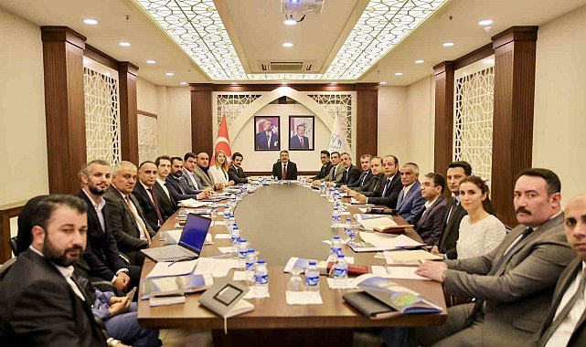 TGA toplantısı Vali Ali Çelik başkanlığında yapıldı