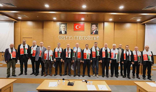 Tuşba Belediye Meclisi'nden İsrail'e kınama ve boykot kararı