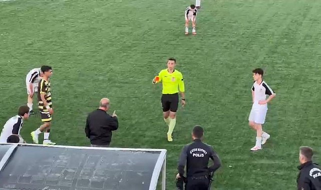 U-16 Ligi müsabakasında hakeme tokat atıldı