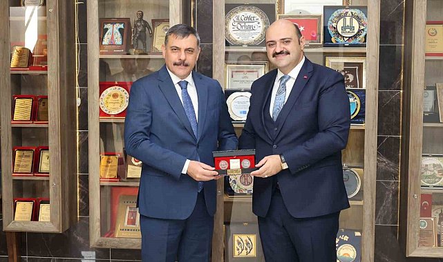 Vali Çiftçi'den Aziziye Belediyesi'ne ziyaret