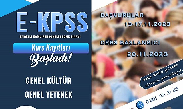Van Büyükşehir Belediyesi ücretsiz EKPSS kursu açtı