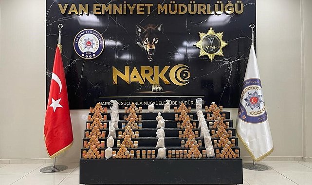 Van'da 48 kilo 500 gram eroin ele geçirildi