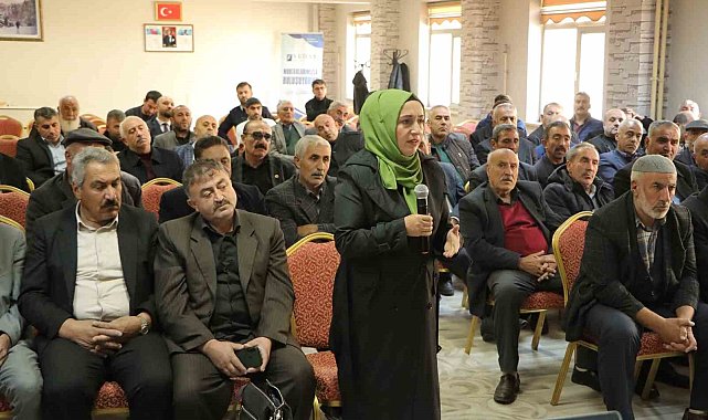 VEDAŞ heyeti muhtarlarla bir araya geldi