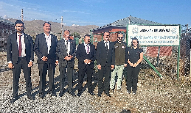 VHO sokak hayvanları bakımevini ziyaret etti