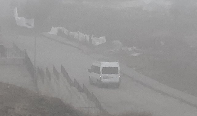 Yüksekova'da yoğun sis