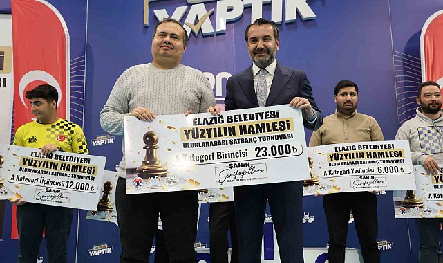 Yüzyılın hamlesinde dereceye giren sporcular ödüllendirildi