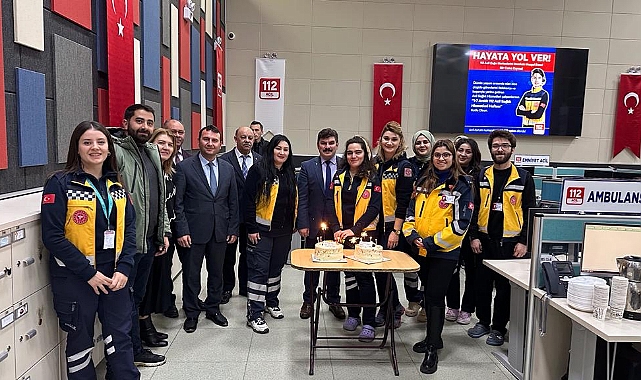 “112 Acil Sağlık Hizmetleri Haftası” kutlandı