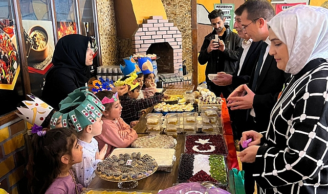 Ağrı'da "Minik Kalplerden Filistin'e Gönül Köprüsü" kermesi düzenlendi