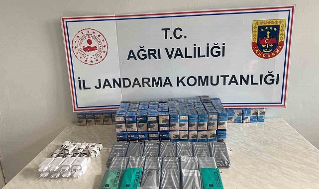 Ağrı'da 8 kişi kaçakçılık suçundan yakalandı