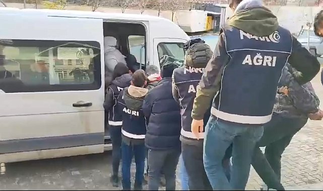 Ağrı'da dev uyuşturucu operasyonu