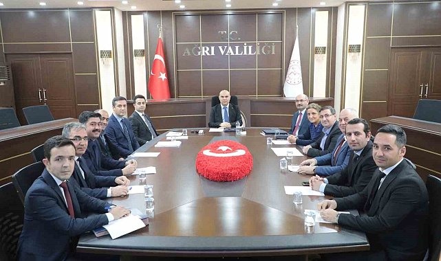 Ağrı'da, Toprak Koruma Kurulu toplantısı yapıldı