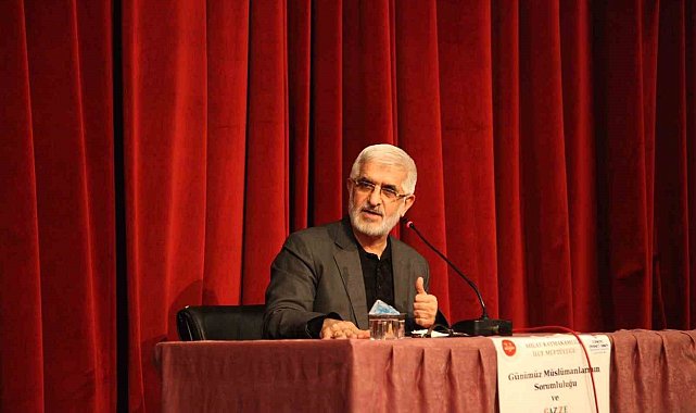 Ahlat'ta 'Günümüz Müslümanlarının Sorumluluğu ve Gazze' konulu konferans