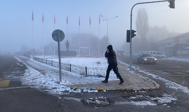  Ardahan, Kars ve Erzurum’da soğuk hava etkili oluyor