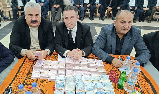 Aşiret düğününde 100 koyun kesildi: Geline kilolarca altın, damada ise milyonlarca lira takıldı
