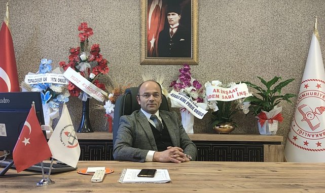 Aşkale İlçe Millî Eğitim Müdürü Kahraman Karalı, görevine başladı