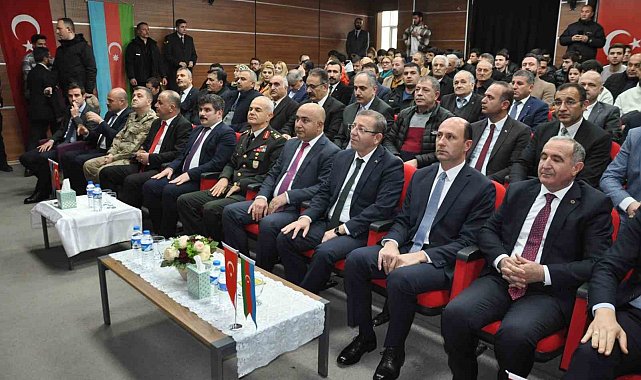 Azerbaycan'ın merhum Cumhurbaşkanı Aliyev Kars'ta anıldı