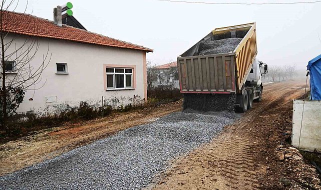 Battalgazi'de yol çalışmaları sürüyor