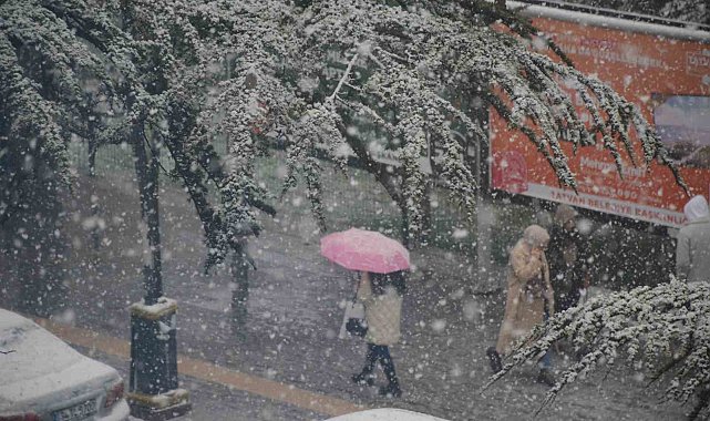 Bitlis'te yoğun kar yağışı başladı