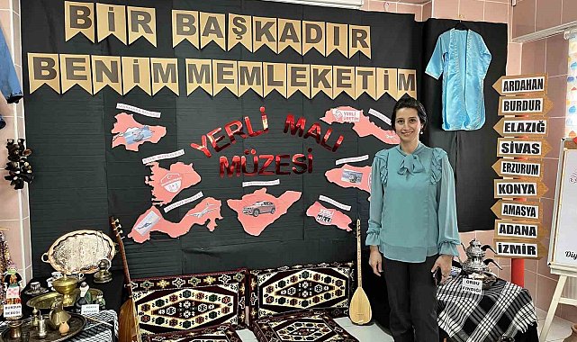 Çıldır Anaokulunda yerli malı müzesi