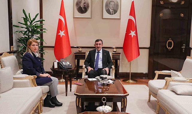 Cumhurbaşkanı yardımcısı, Malatya Milletvekili Ölmeztoprak ile görüştü