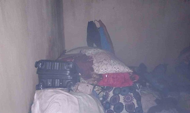 Doğubayazıt'ta çıkan yangında bir ev kullanılamaz hale geldi