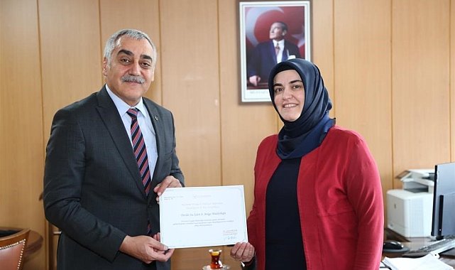 DSİ'ye sağlıklı iş yeri sertifikası