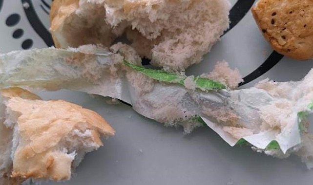 Ekmek diye aldı, içinden naylon çıktı