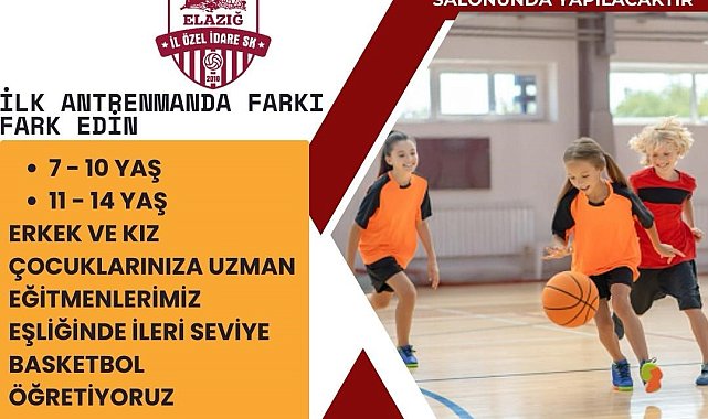 Elazığ İl Özel İdare SK, spor okulu eğitimlerine başlıyor