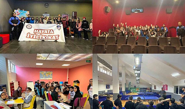 Elazığ polisi 'Hayata iyilik katıyor'