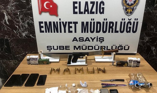 Elazığ polisi suçlulara göz açtırmıyor
