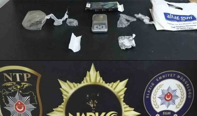 Elazığ'da 2 uyuşturucu taciri tutuklandı