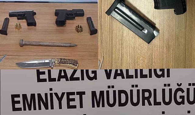 Elazığ'da aranan 9 şüpheli yakalandı