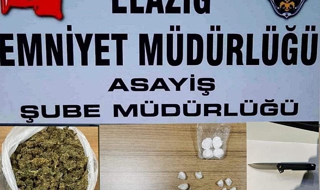 Elazığ'da asayiş uygulamasında aranan 10 şahıs yakalandı