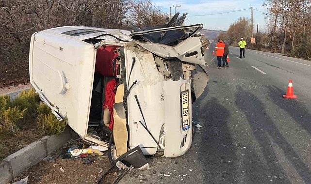 Elazığ'da trafik kazası: 4 yaralı