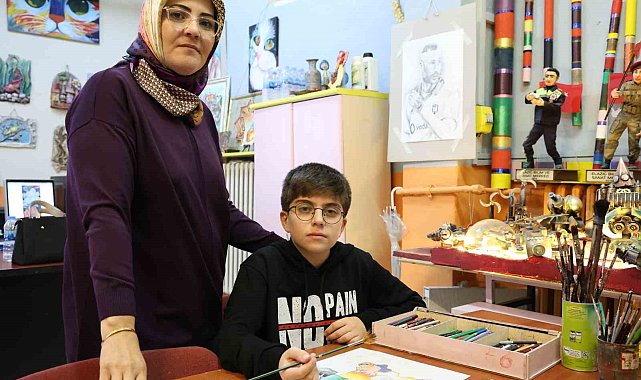 Elazığlı yetenek, TÜBİTAK yarışmasında resmiyle Türkiye üçüncüsü oldu