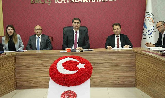 Erciş'te "Aile İçi ve Kadına Yönelik Şiddetle Mücadele Koordinasyon Toplantısı" yapıldı