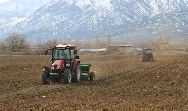Erzincan'da ekilmeyen arazi kalmayacak