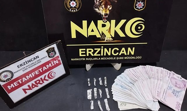 Erzincan'daki uyuşturucu operasyonunda 1 kişi tutuklandı