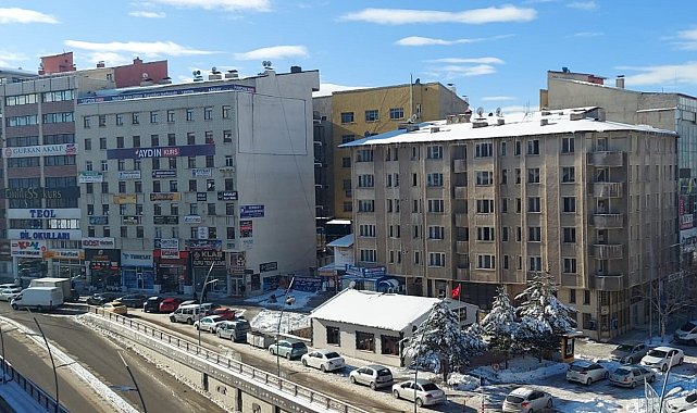 Erzurum'da 153 binaya ruhsat, 101 binaya kullanma izni
