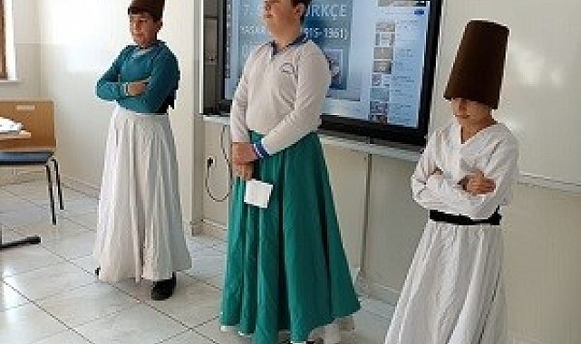 Faik Güngör Ortaokulu'nda '2023 Mevlana Yılı' etkinliği
