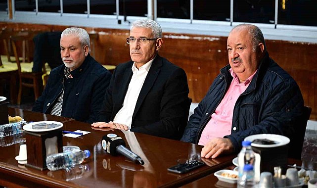 Güder, Rışvanlılar Derneği üyeleriyle bir araya geldi