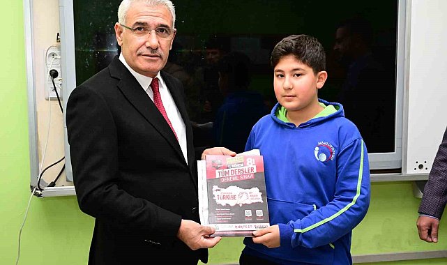 Güder'den Öğrencilere LGS Eğitim seti hediyesi