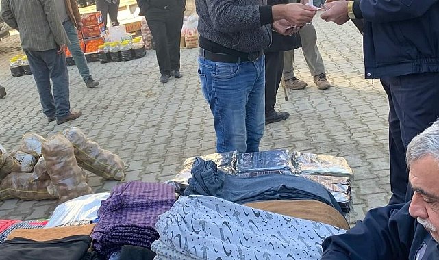Hizan'da seyyar satıcılar denetlendi