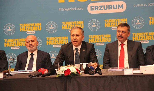 İçişleri Bakanı Yerlikaya: "Kamu düzenini bozmaya çalışan tüm yapılanmaları çökertip adalete teslim edeceğiz"