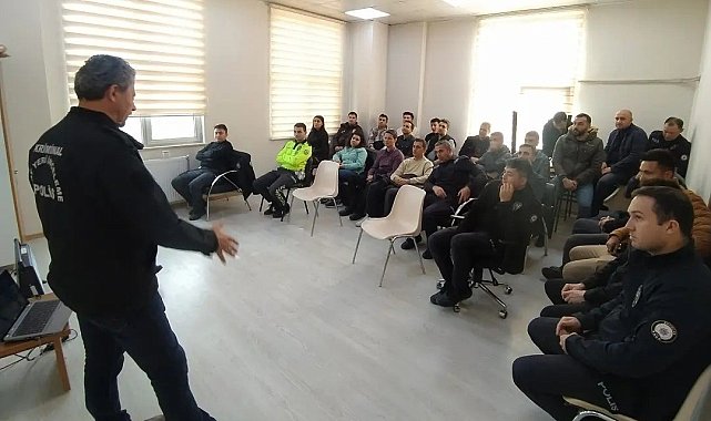 İlçelerde görev yapan polislere olay yeri inceleme eğitimi verildi