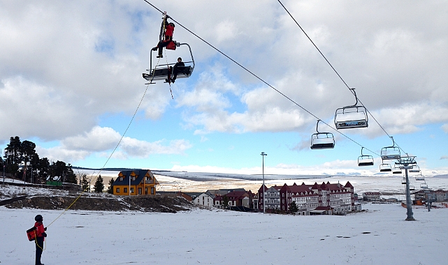 JAK timleri Cıbıltepe'de güvenli kayak tatili için hazır