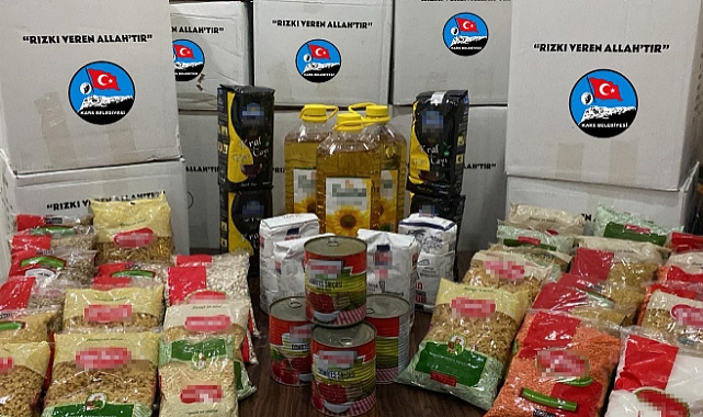 Kars’ta 750 aileye gıda yardımı yapıldı